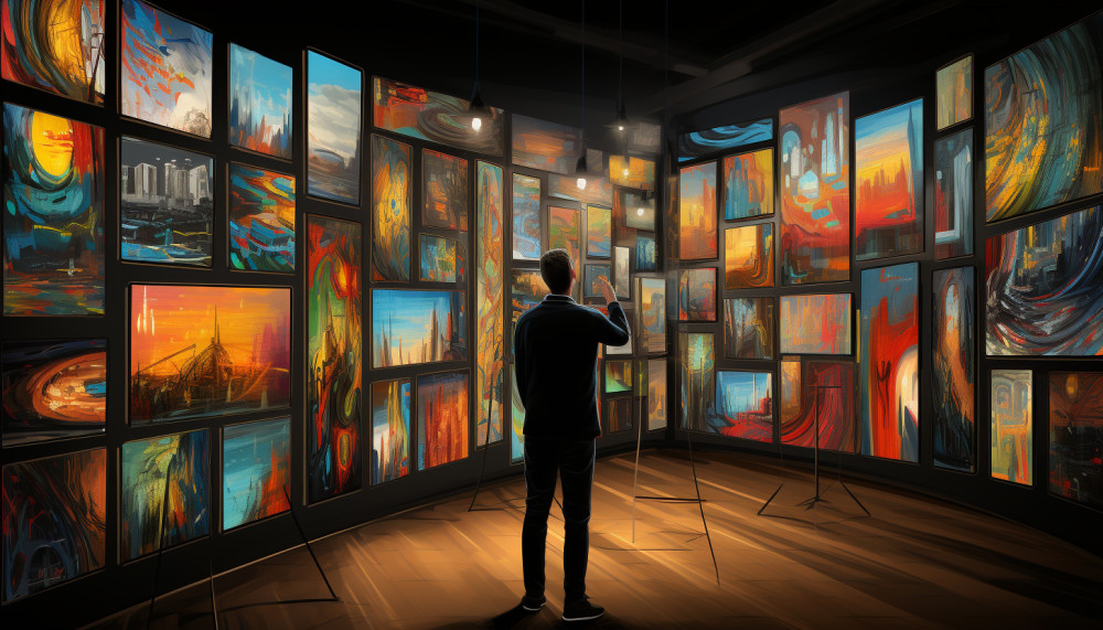 La sfida delle gallerie d'arte online
